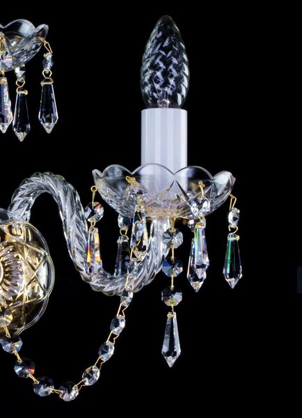 Nástěnná lampa N072CE, Varianta Zlatá