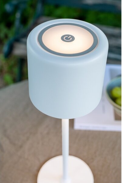 Markslöjd 108658 - LED Stmívatelná nabíjecí lampa FILO LED/2W/5V IP44 30 cm bílá
