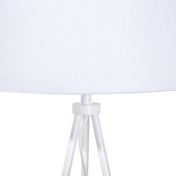 Stojací lampa SAMBRA Kov Bílá