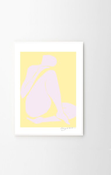 The Poster Club Plakát Lilac Intimacy by Tiny Stories 30x40 cm