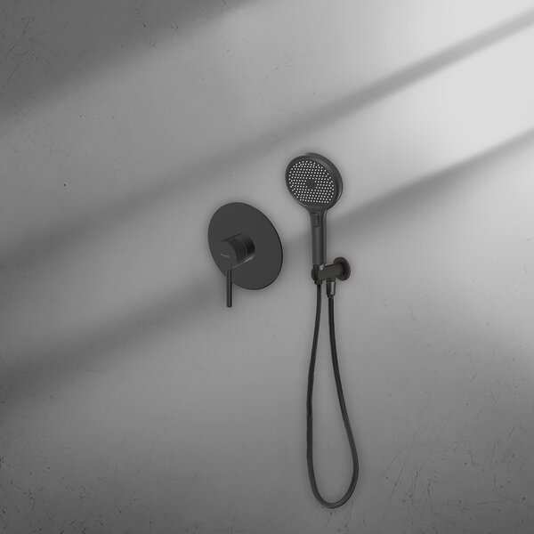 Sada sprchová baterie Ksuro 01 12000030, sprchová hlavice Ksuro One Click 16003030, 19002030, 37200300