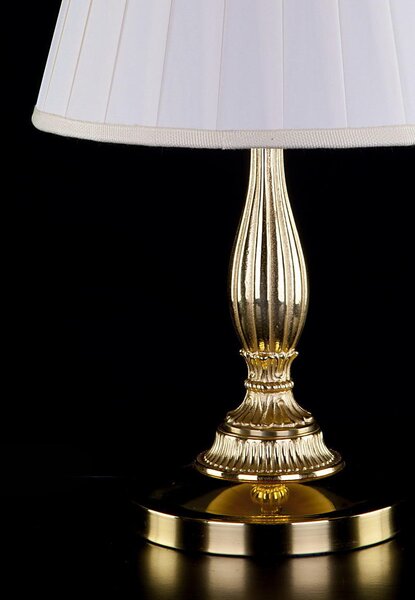 Stolní lampa mosazná S320, Varianta Zlatá