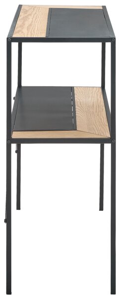 KONZOLOVÝ STOLEK, jedle, přírodní barvy, černá, 100/79/35 cm MID.YOU - Konzolové stolky, Online Only