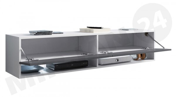 TV stolek Adenik 140, Barva: wotan, Osvětlení: osvětlení LED RGB - barevné 5902928361636