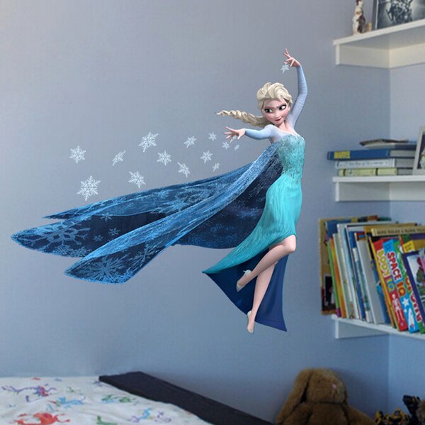 Samolepka na zeď "Elsa" 62x60 cm