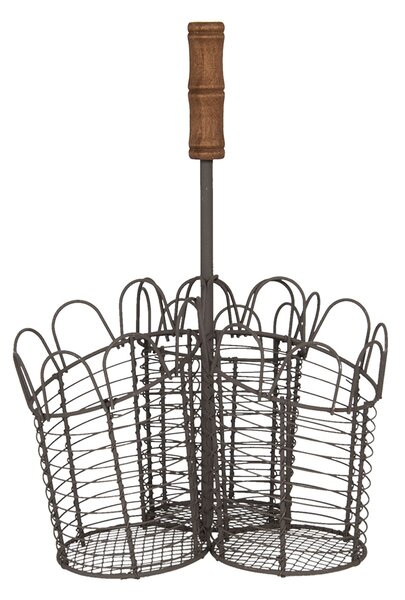 Kovový košík - 34 cm