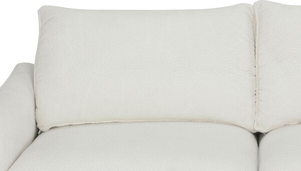 POHOVKA, textil, bílá MID.YOU - Pohovky, Online Only