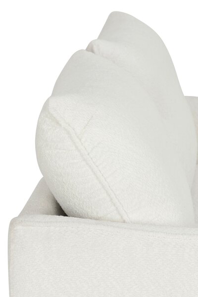 POHOVKA, textil, bílá MID.YOU - Pohovky, Online Only