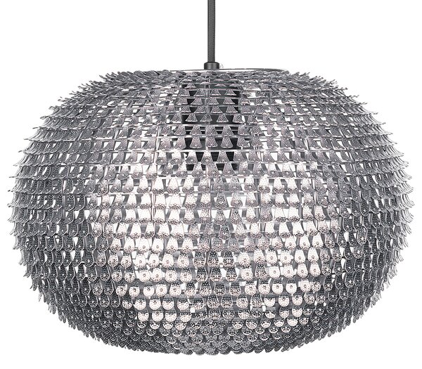 Závěsná lampa REINE Kov Stříbrná