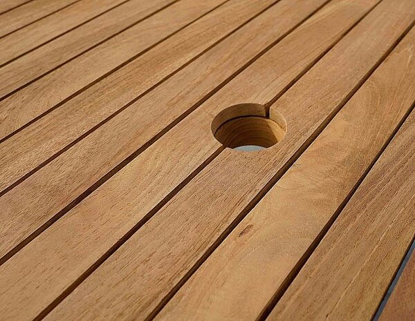 Zahradní stůl RIVIERA 190x100 cm (teak)