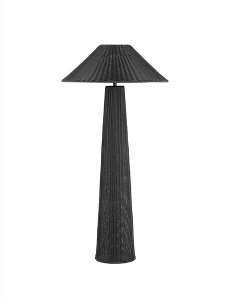 Vonkajšia stojaca lampa Plom čierna 1x12 W – Černá