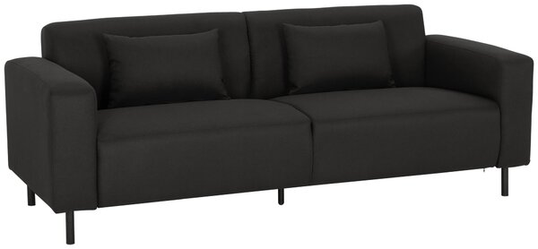 DVOUMÍSTNÁ POHOVKA, textil, černá P & B - Pohovky, Online Only