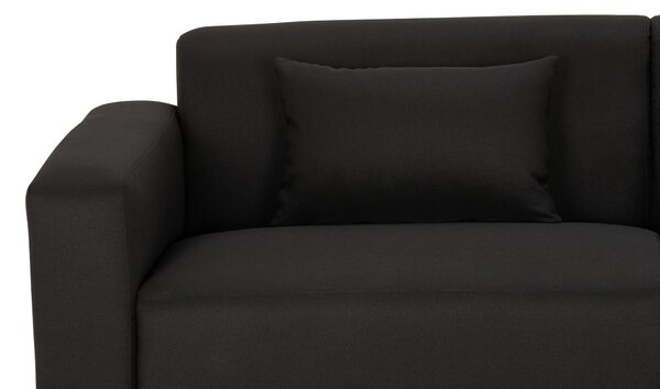 DVOUMÍSTNÁ POHOVKA, textil, černá P & B - Pohovky, Online Only