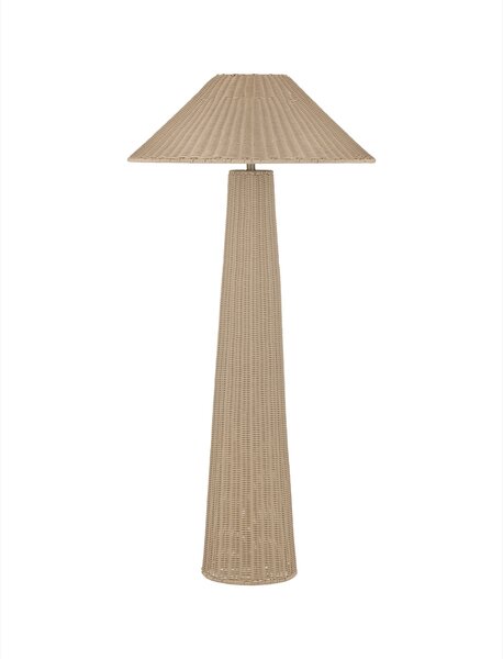 Vonkajšia stojaca lampa Plom 1x12 W – Hnědá