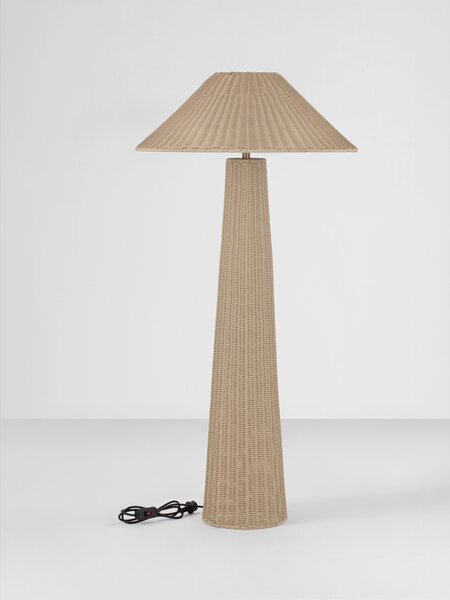 Vonkajšia stojaca lampa Plom 1x12 W – Hnědá