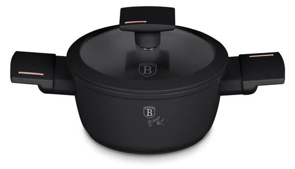 Kastrol s titanovým povrchem a poklicí pro děti 14 cm Monaco Collection