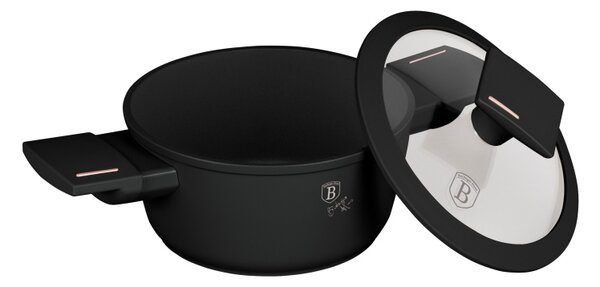 Kastrol s titanovým povrchem a poklicí pro děti 14 cm Monaco Collection