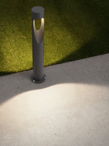 Vonkajšia stojaca lampa Row antracitová 7 W – Šedá (9100921)