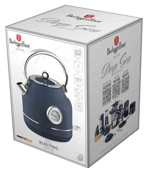Rychlovarná konvice s teploměrem 1,7 l Deep Sea Collection
