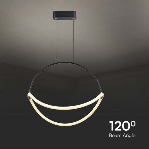 LED Lustr na lanku LED/16W/230V 4000K