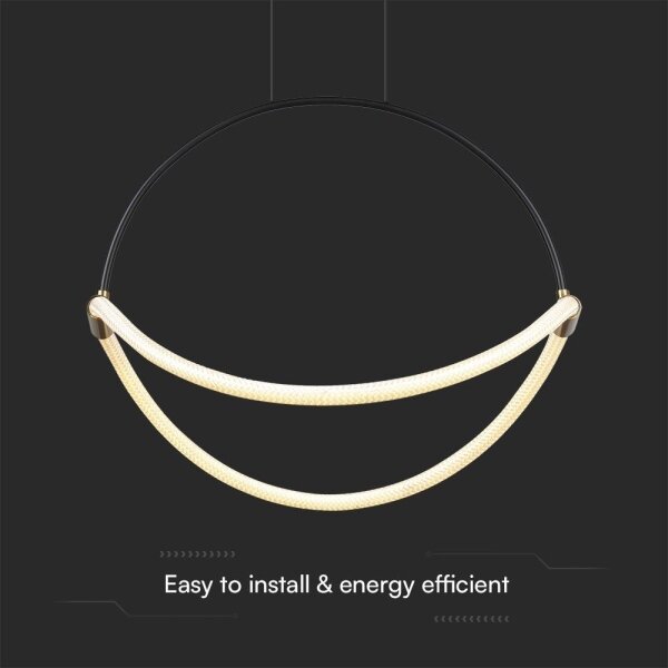 LED Lustr na lanku LED/16W/230V 4000K