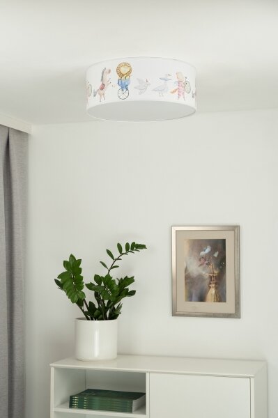 Duolla - LED Dětské stropní svítidlo CORTINA LED/26W/230V pr. 40 cm 4000K