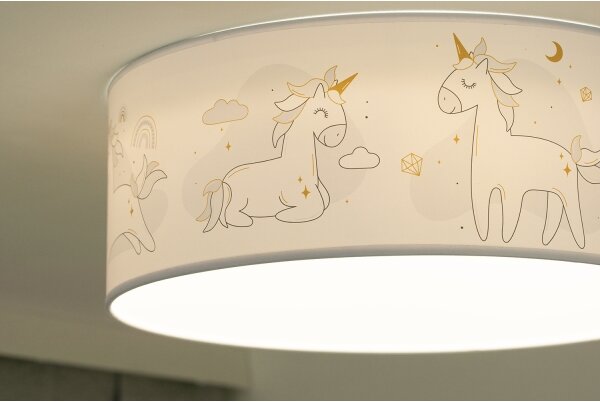 Duolla - LED Dětské stropní svítidlo CORTINA LED/26W/230V pr. 40 cm 4000K