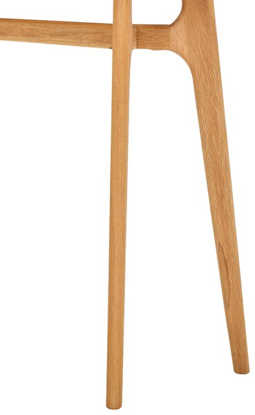 KONZOLOVÝ STOLEK, dub, přírodní barvy, 100/80/35 cm MID.YOU - Konzolové stolky, Online Only