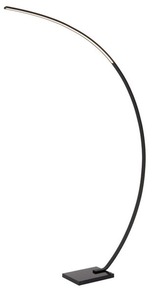 Lucide L447001130 LED stojací lampa CURVE | 15W integrovaný LED zdroj | 540lm | 2700K