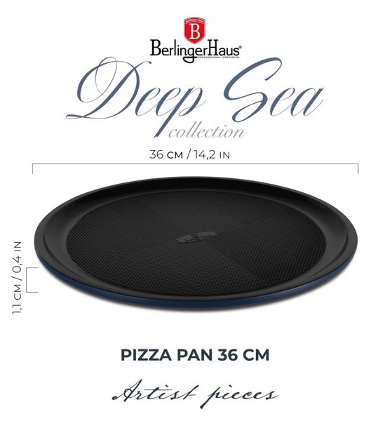 Pánev na pizzu s titanovým povrchem 36 cm Dep Sea Collection