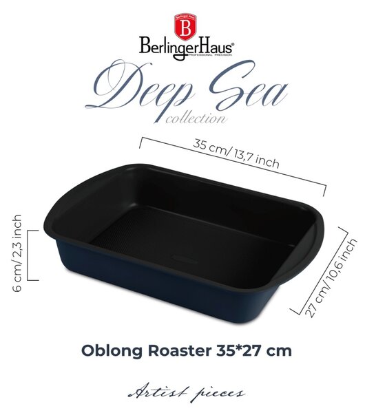Plech na pečení s titanovým povrchem Deep Sea Collection