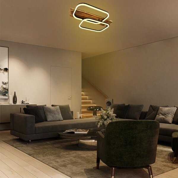LED Stmívatelné stropní svítidlo LED/95W/230V 3000-6500K + dálkové ovládání