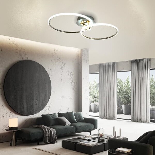 LED Stmívatelné stropní svítidlo LED/48W/230V 3000-6500K + dálkové ovládání
