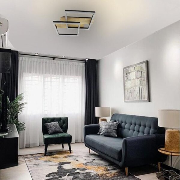 LED Stmívatelné stropní svítidlo LED/85W/230V 3000-6500K + dálkové ovládání