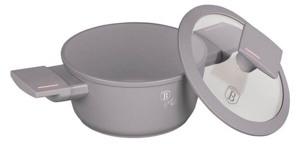 Kastrol s titanovým povrchem a poklicí pro děti 14 cm Taupe Collection