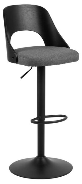 Barová židle Emron Dark grey / black
