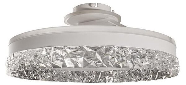 LED Stmívatelný přisazený lustr LED/86W/230V 3000-6500K bílá + dálkové ovládání
