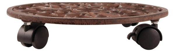 Kovový pojízdný podstavec pod květináč ø 34,5 cm Ornament – Esschert Design