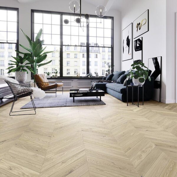 Floor Forever Pure Wood Dub Chevron Symphony (Natur/Rustik) 0,61 m2