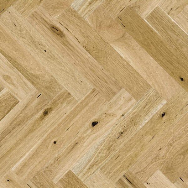 Floor Forever Pure Wood Dub Fishbone Triangl (Rustik) 0,65 m2