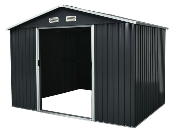 Zahradní domek BestBerg ZDB-7A / 7,2 m² / 301 x 238 x 214 cm / šedá