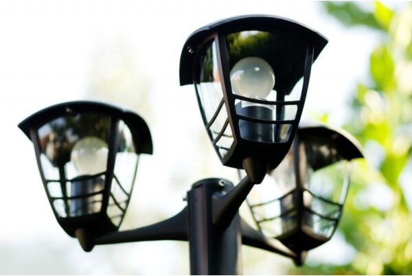 Philips 15385/30/16 - Venkovní lampa MYGARDEN CREEK 3xE27/60W/230V IP44