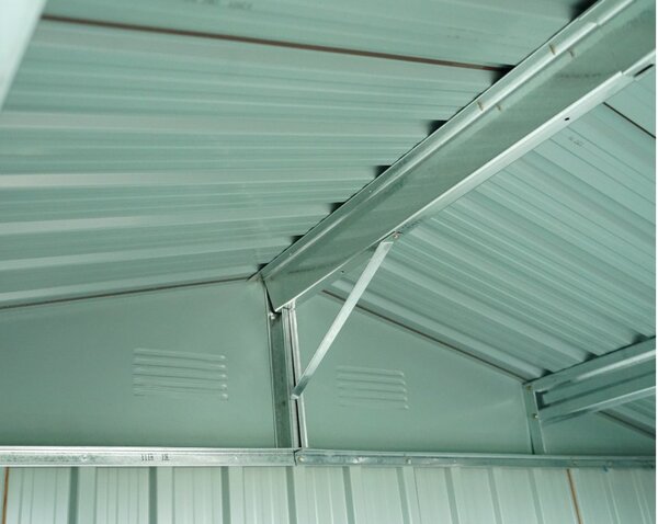 Zahradní domek BestBerg ZDB-7D / 7,2 m² / 301 x 238 x 214 cm / dekor dřevo/hnědá