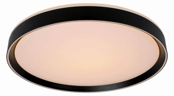 Lucide 79182/18/30 LED přisazené stropní svítidlo Nuria 1x18W | 1440lm | 2700K - černá, stmívatelné
