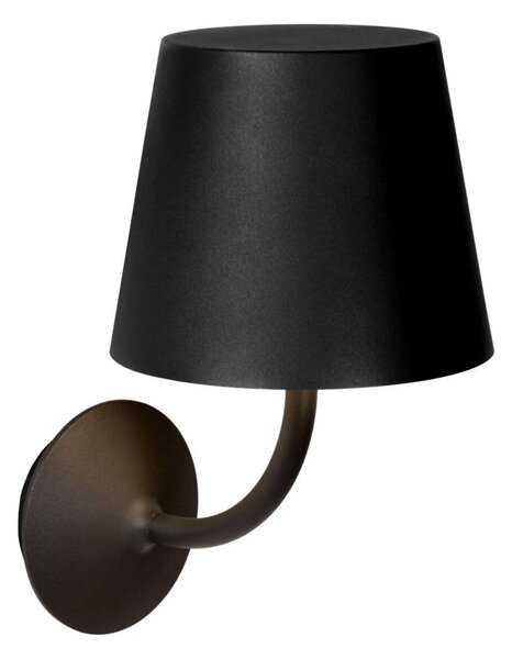 Lucide 27888/07/30 LED nástěnná venkovní lampa 1x7W | 900lm | 3000K | IP65 - černá