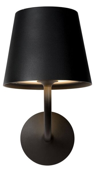Lucide 27888/07/30 LED nástěnná venkovní lampa 1x7W | 900lm | 3000K | IP65 - černá