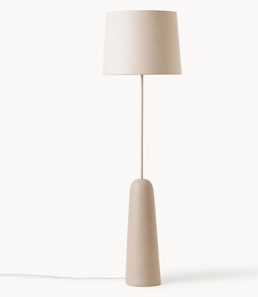 Stojací lampa's betonovou podstavou Kaya