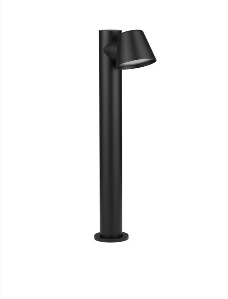 Vonkajšia stojaca lampa Bell čierna 12 W