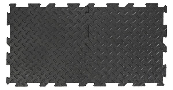 Multy home Gumová dlaždice ALFA 30 x 30 cm, černá MHEU5100330, 1 ks 4016.91.00