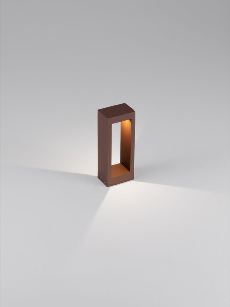 Vonkajšia stojaca lampa Dolix kortenová 7 W – Hnědá (9176116)